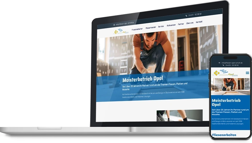 Zur Website von Fliesen Opel, öffnet sich in neuem Fenster